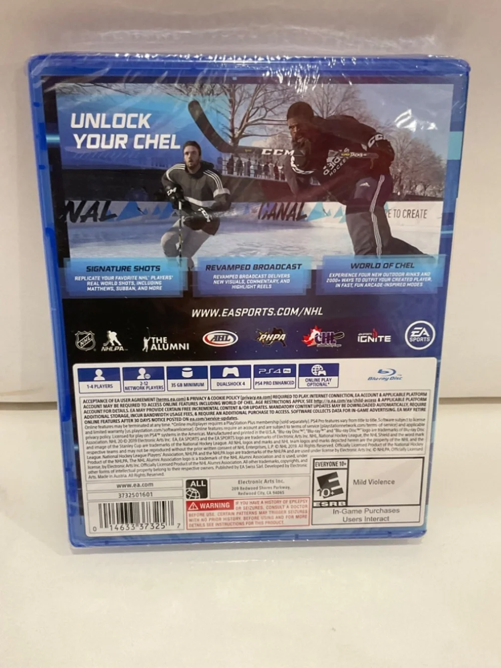 PS4 Game NHL20.  NEW. Original Packaging